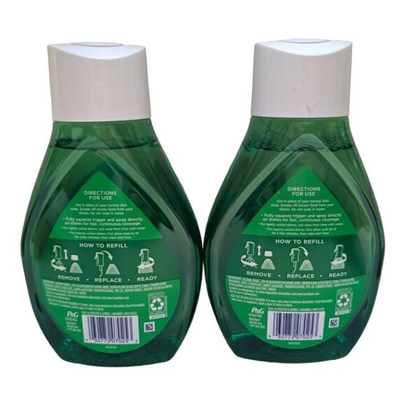 Gain Power Blast Dish Spray Refill 16 fl oz Apple Mango Tango Scent Lot of 2 - Picture 2 of 4